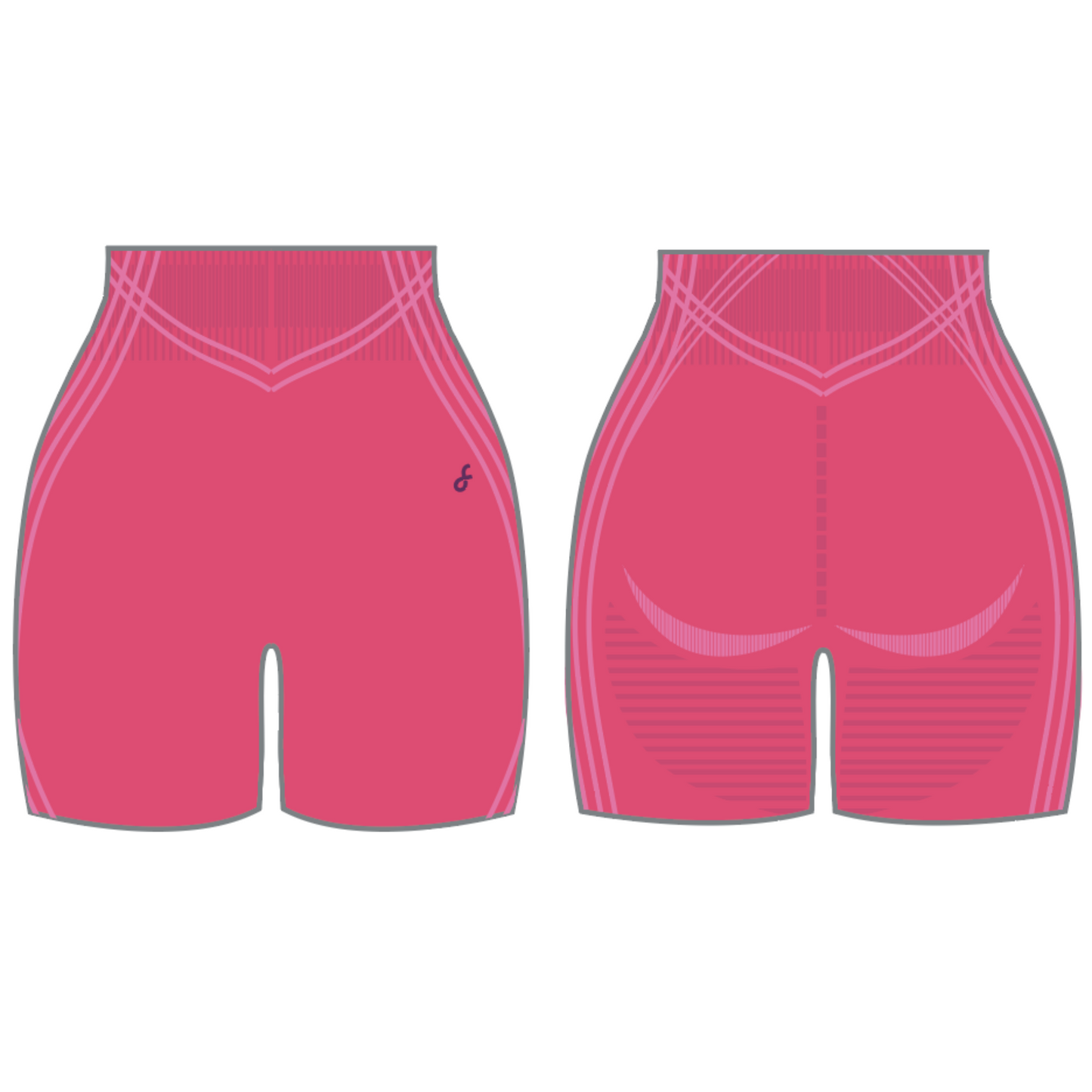 FirmFiit Seamless 8" Biker Shorts