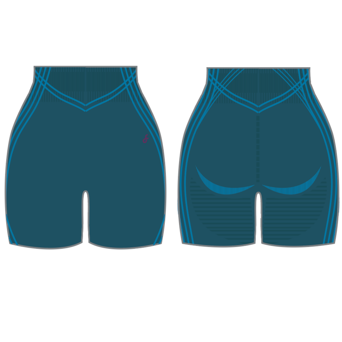 FirmFiit Seamless 8" Biker Shorts