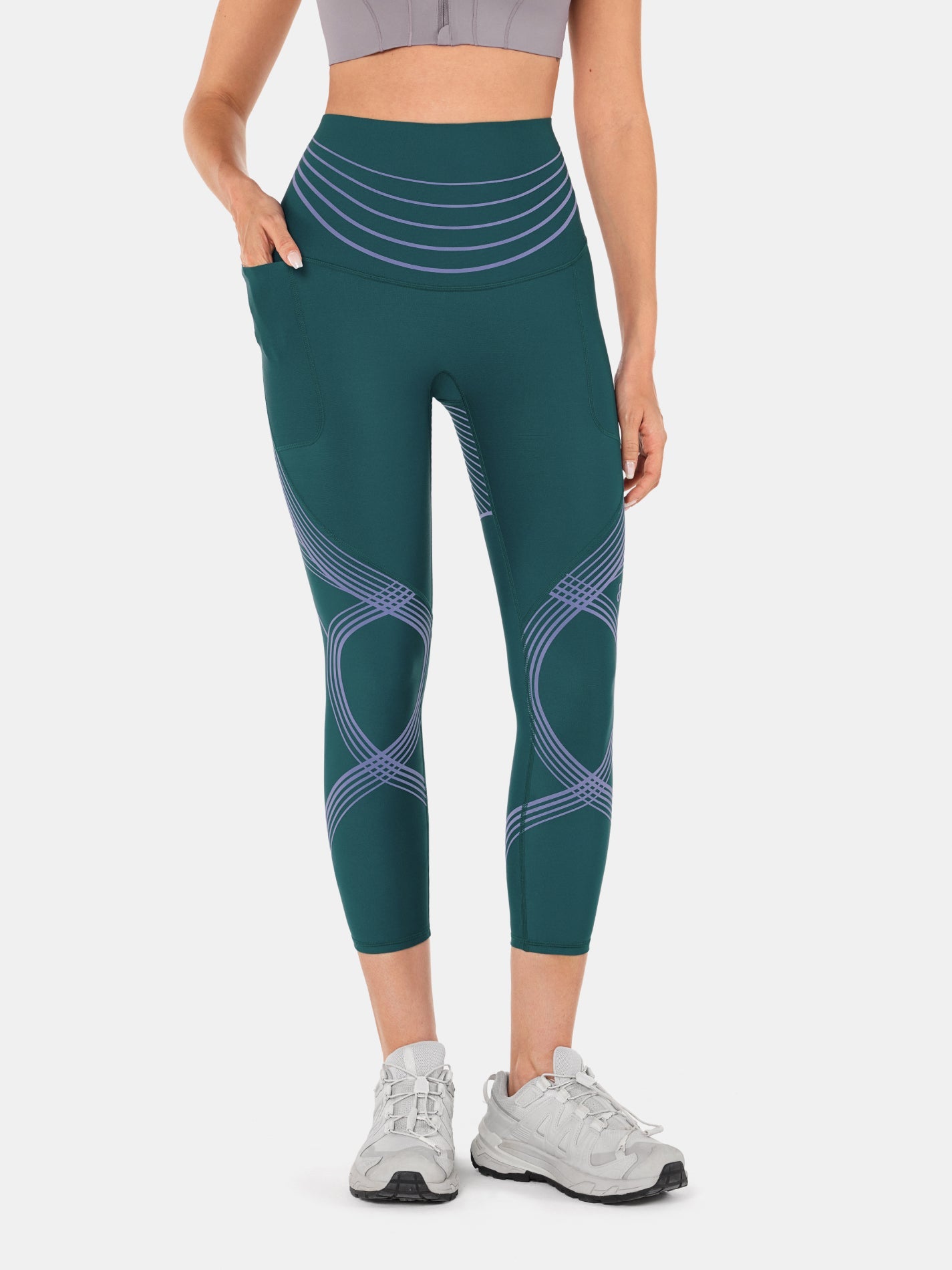 Body Sculpt Side Pocket 7/8 Leggings 2.0 (Reversible Wear)