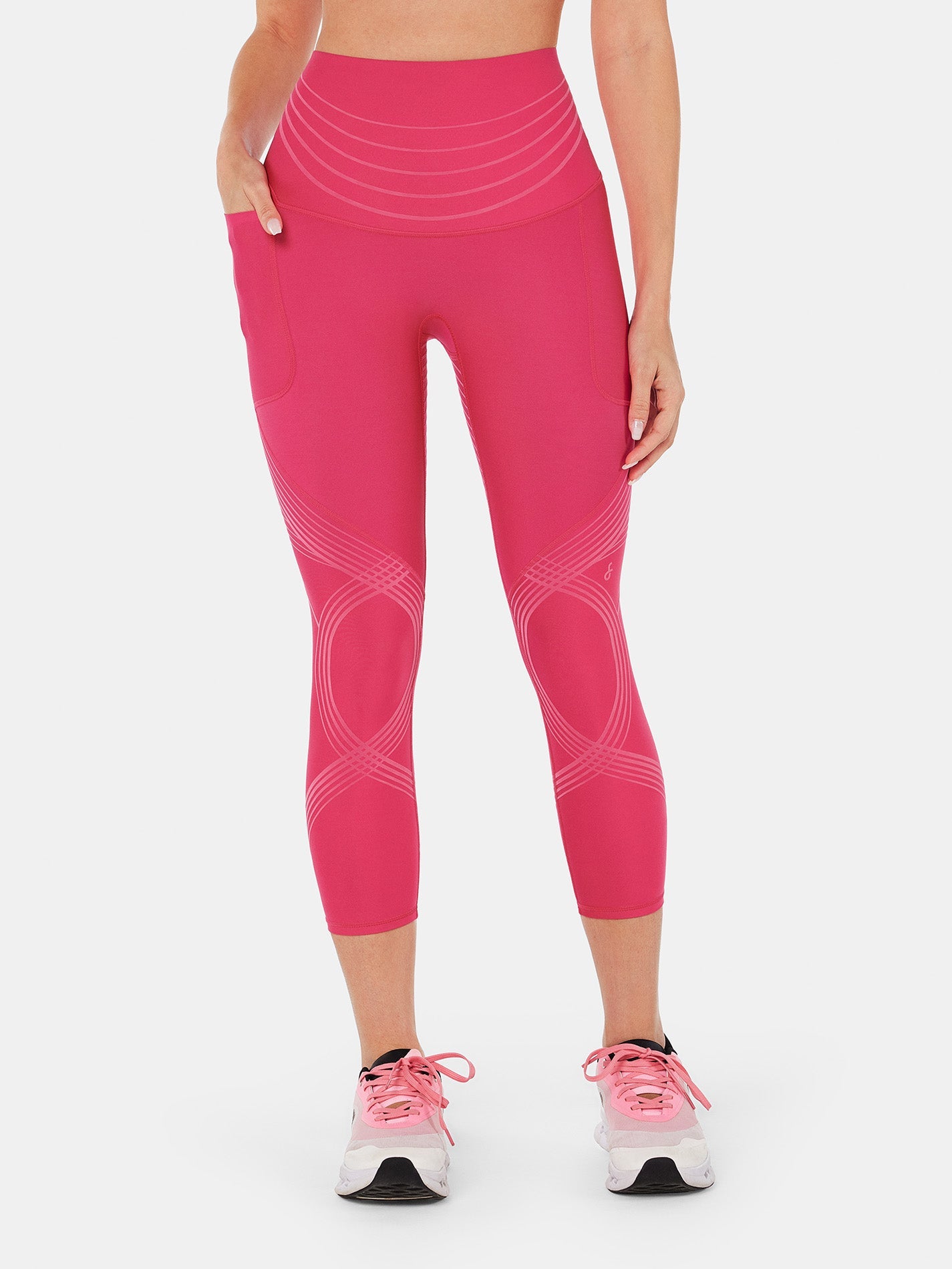 Body Sculpt Side Pocket 7/8 Leggings 2.0 (Reversible Wear)