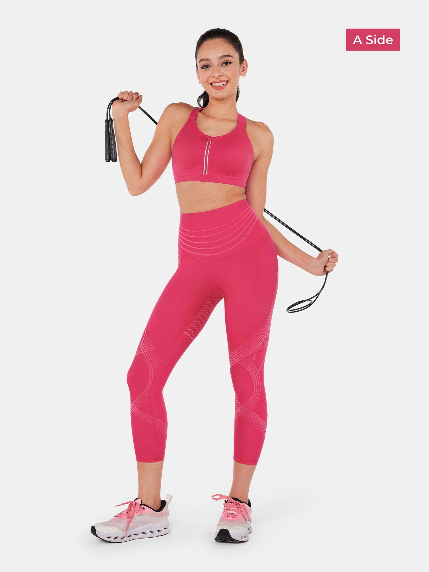 Body Sculpt Side Pocket 7/8 Leggings 2.0 (Reversible Wear)