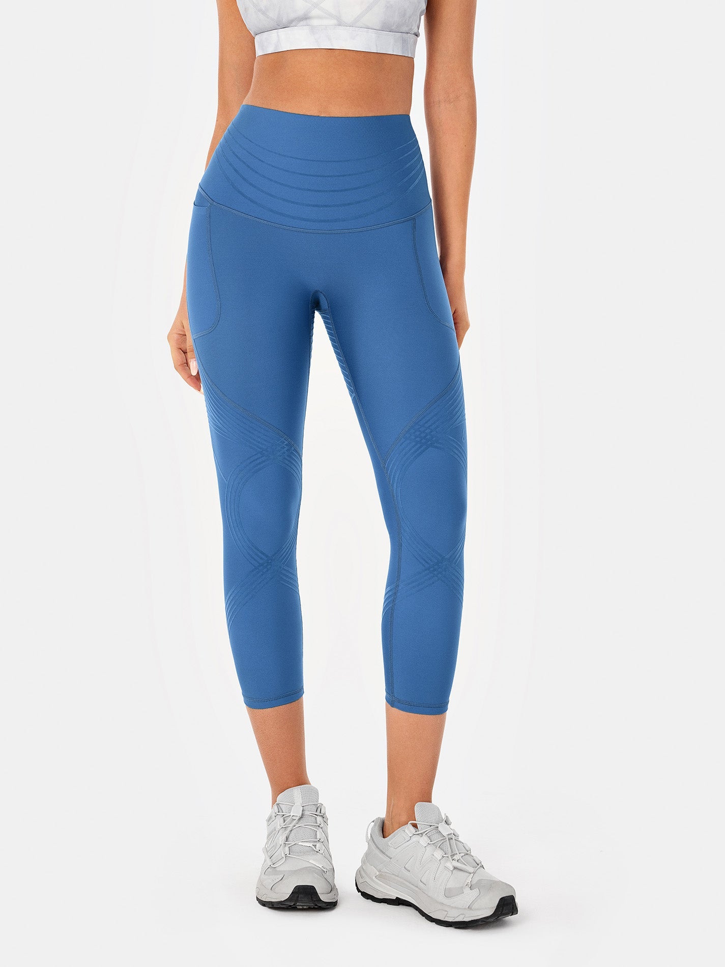 Body Sculpt Side Pocket 7/8 Leggings 2.0 (Reversible Wear)