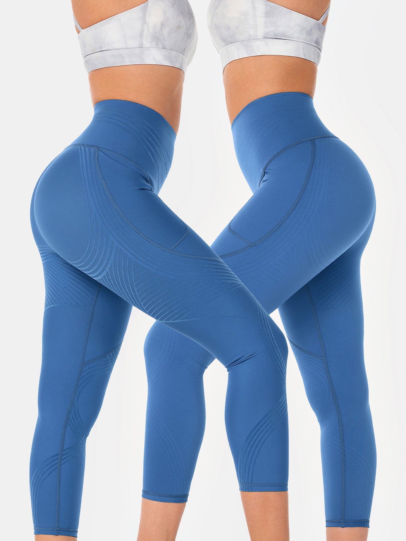Body Sculpt Side Pocket 7/8 Leggings 2.0 (Reversible Wear)