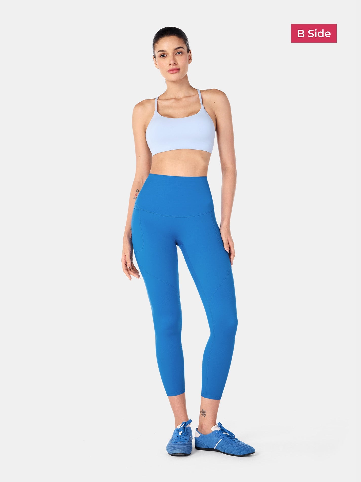 Body Sculpt Side Pocket 7/8 Leggings 2.0 (Reversible Wear)