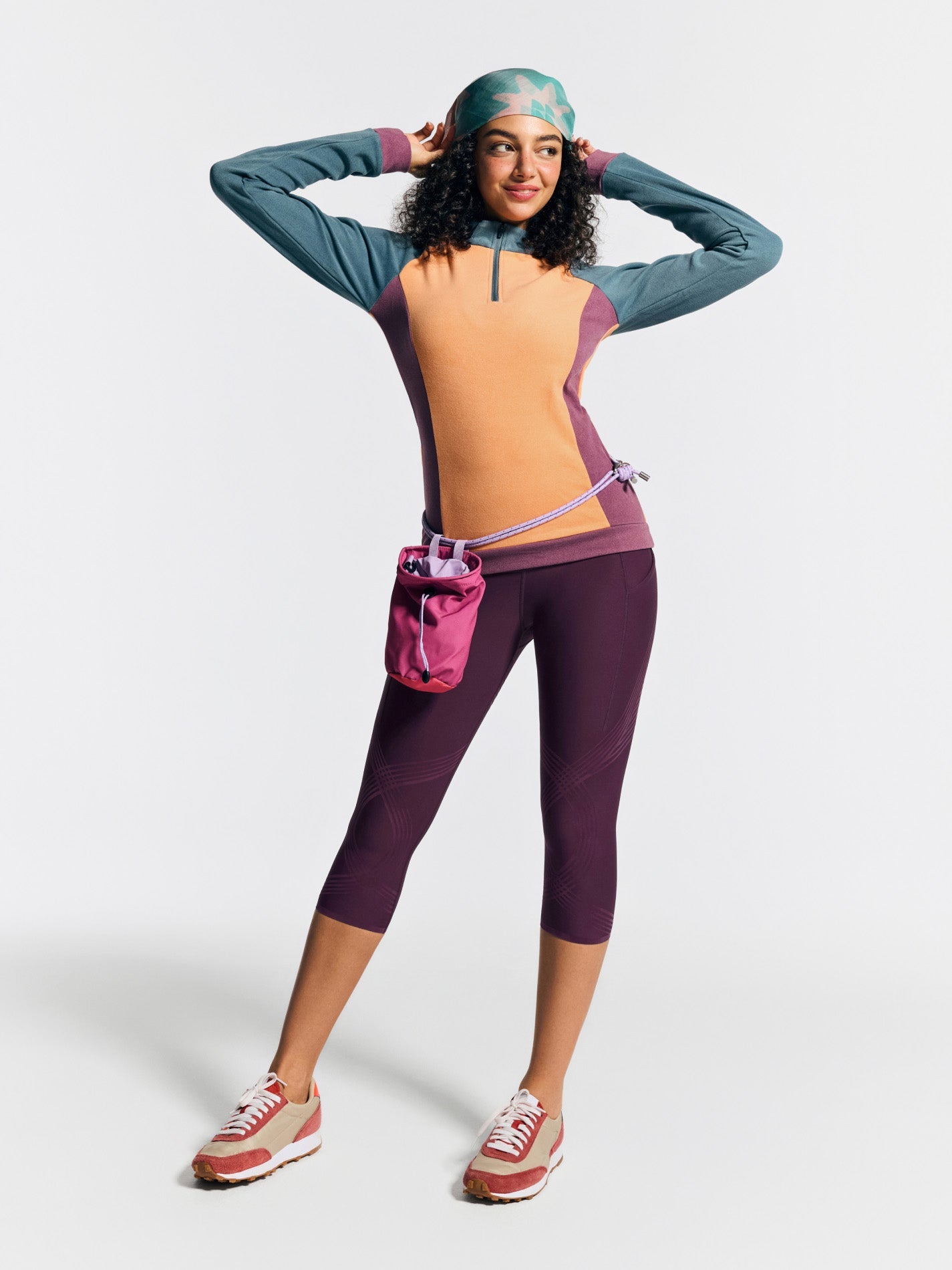 Body Sculpt Side Pocket Capri Leggings 2.0 (Reversible Wear)