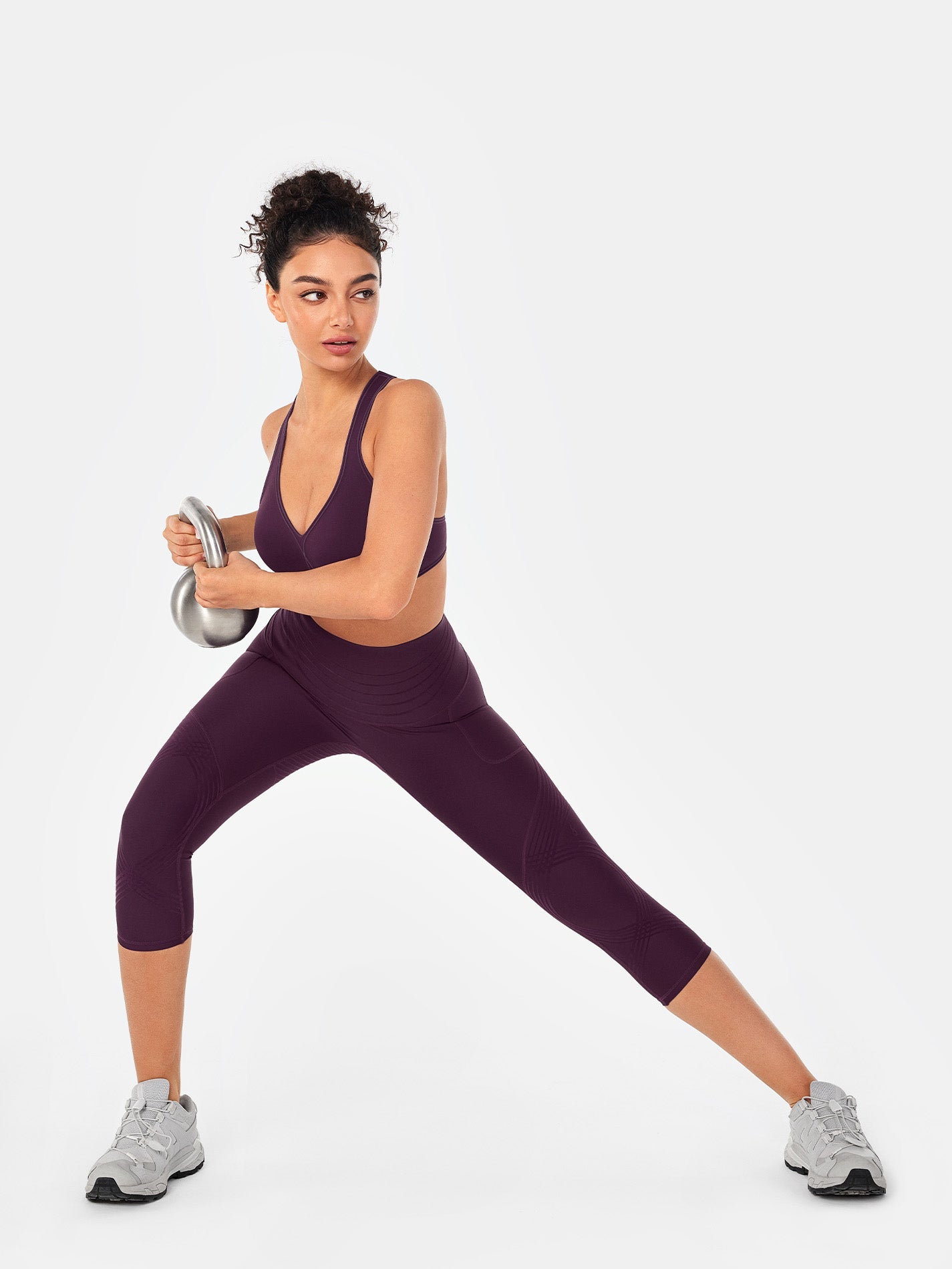 Body Sculpt Side Pocket Capri Leggings 2.0 (Reversible Wear)