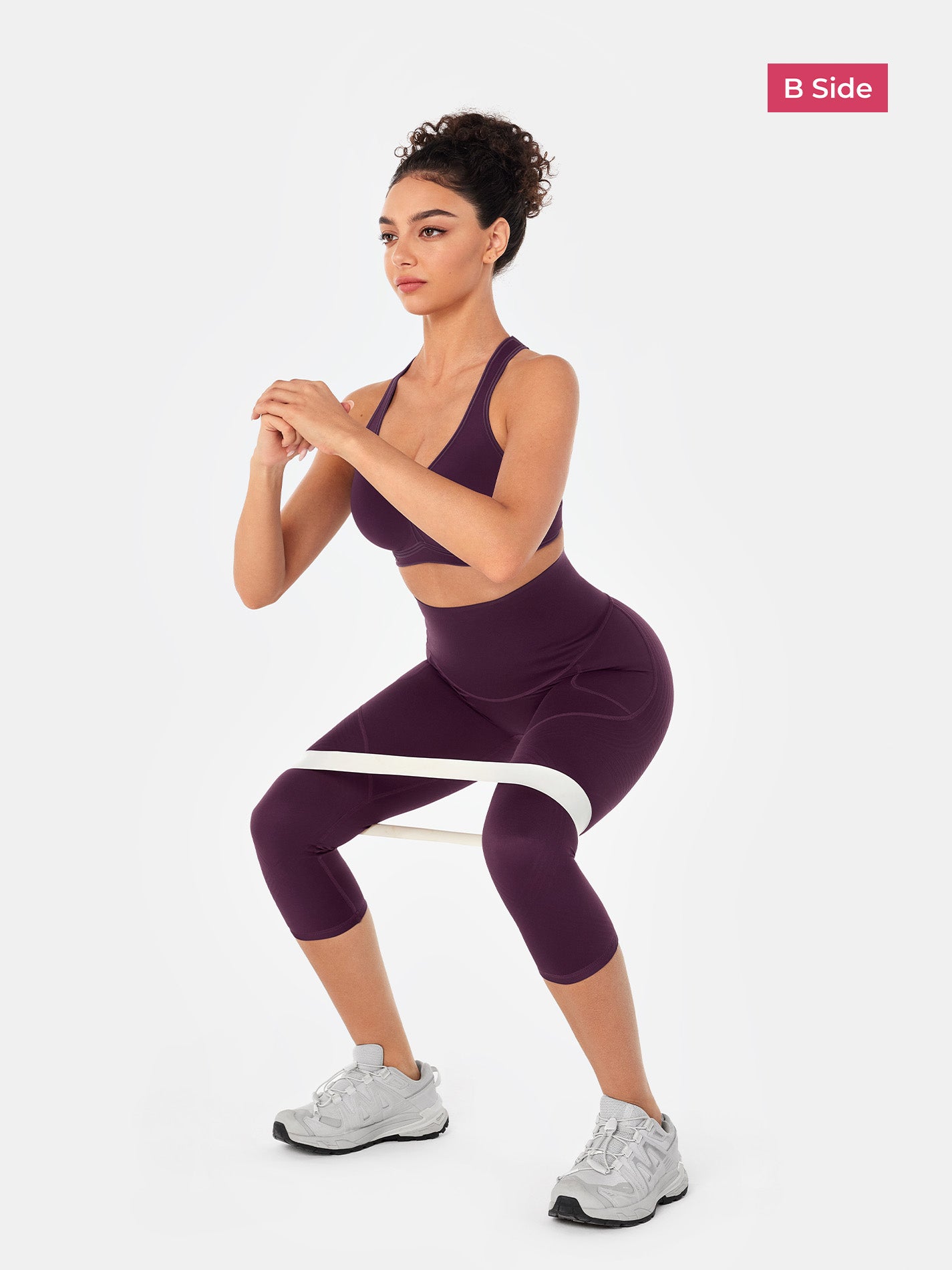 Body Sculpt Side Pocket Capri Leggings 2.0 (Reversible Wear)