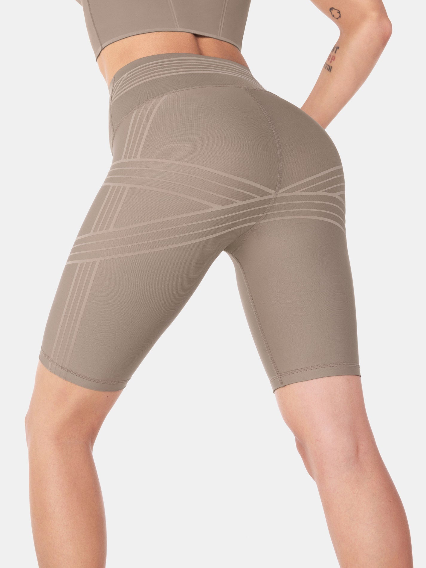 PowerBand Resistance 9" Biker Shorts (Reversible Wear)